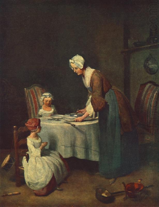 The Prayer before Meal, jean-Baptiste-Simeon Chardin